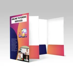 5.25x10.5 Presentation Folder