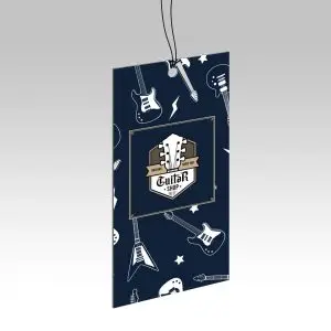 Black Edge Hang Tags