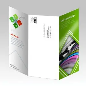 Direct Mail Tri Fold Flyers and Brochures
