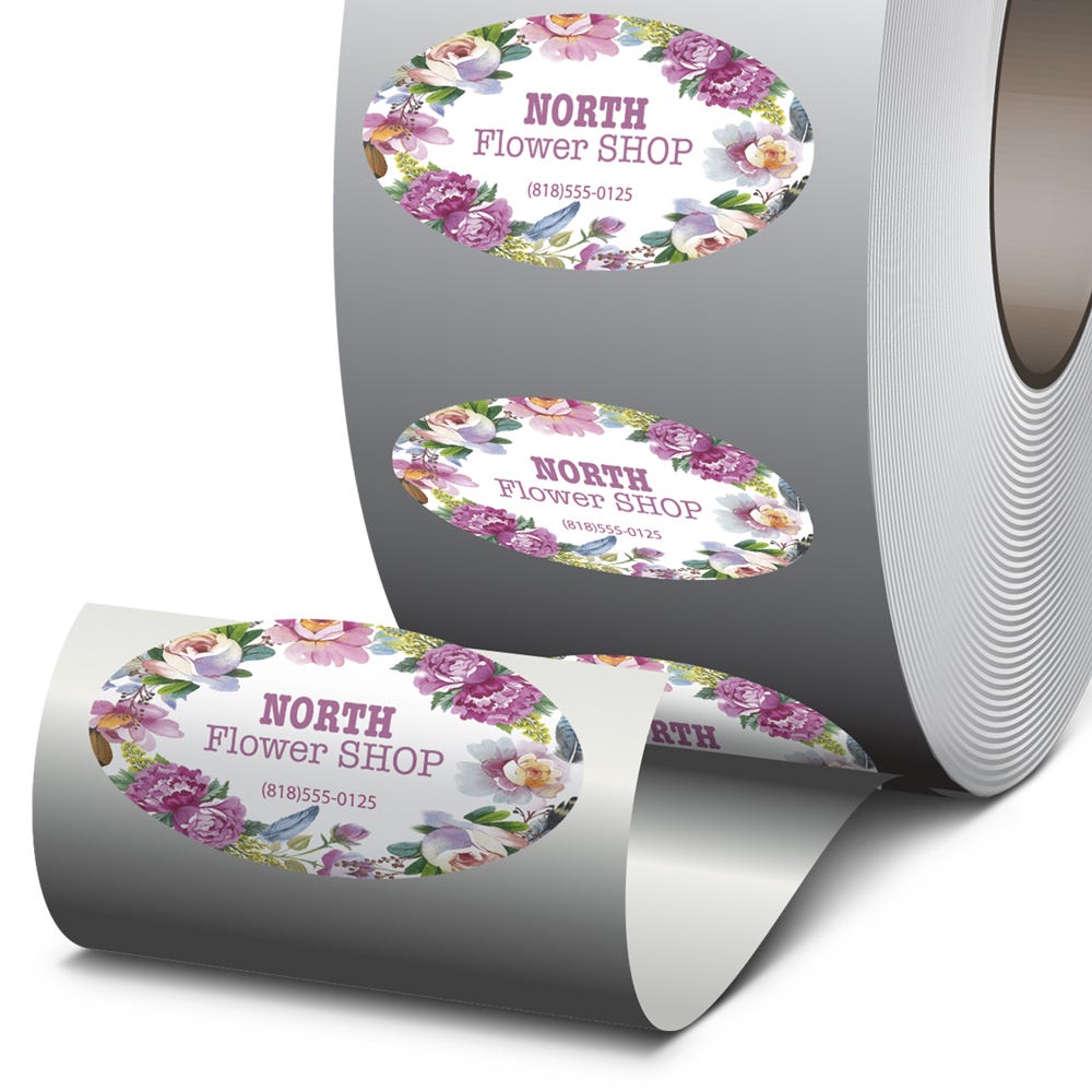 Oval Roll Labels - Image 3