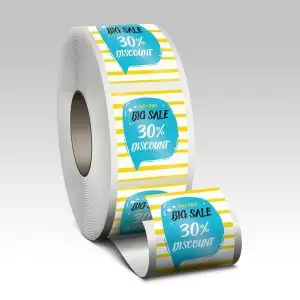 Semigloss Roll Labels