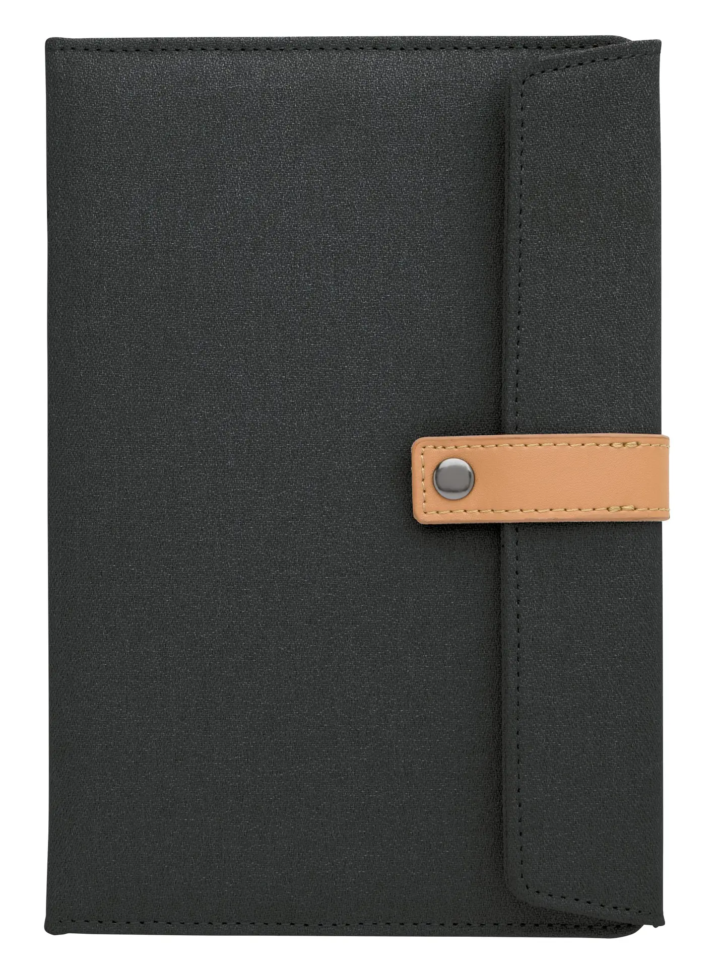 Good Value™ Two-Tone Journal with Leather Closure - Image 2