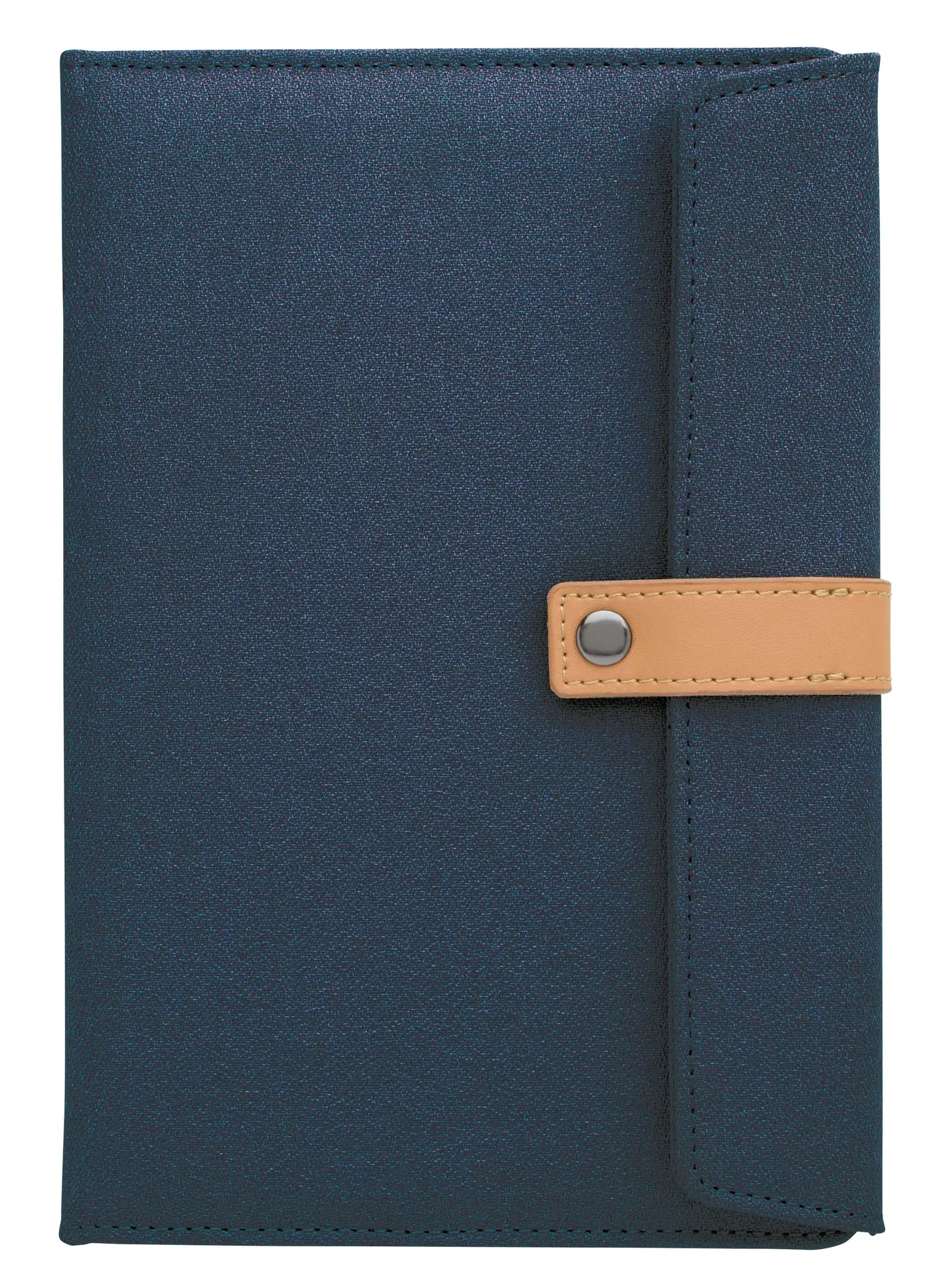Good Value™ Two-Tone Journal with Leather Closure - Image 3