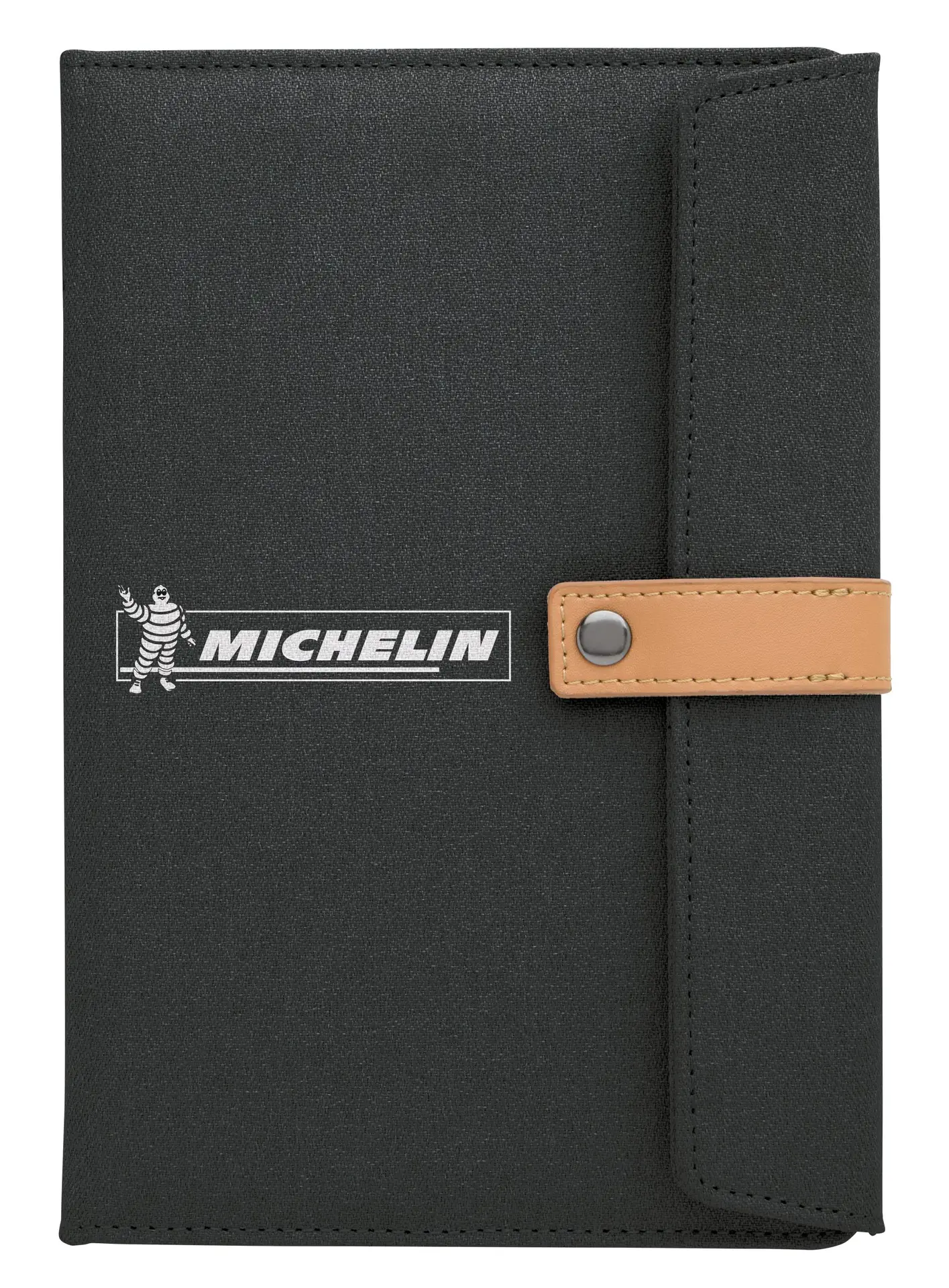 Good Value™ Two-Tone Journal with Leather Closure - Image 5