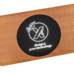 SCX Innovative Design™ Bamboo Wireless Power Bank 10,000 mAh