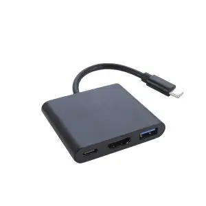 Compact 3-in-1 HDMI USB Hub
